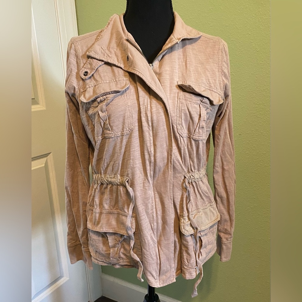 J. Crew Tan Utility Jacket - Picture 4 of 8